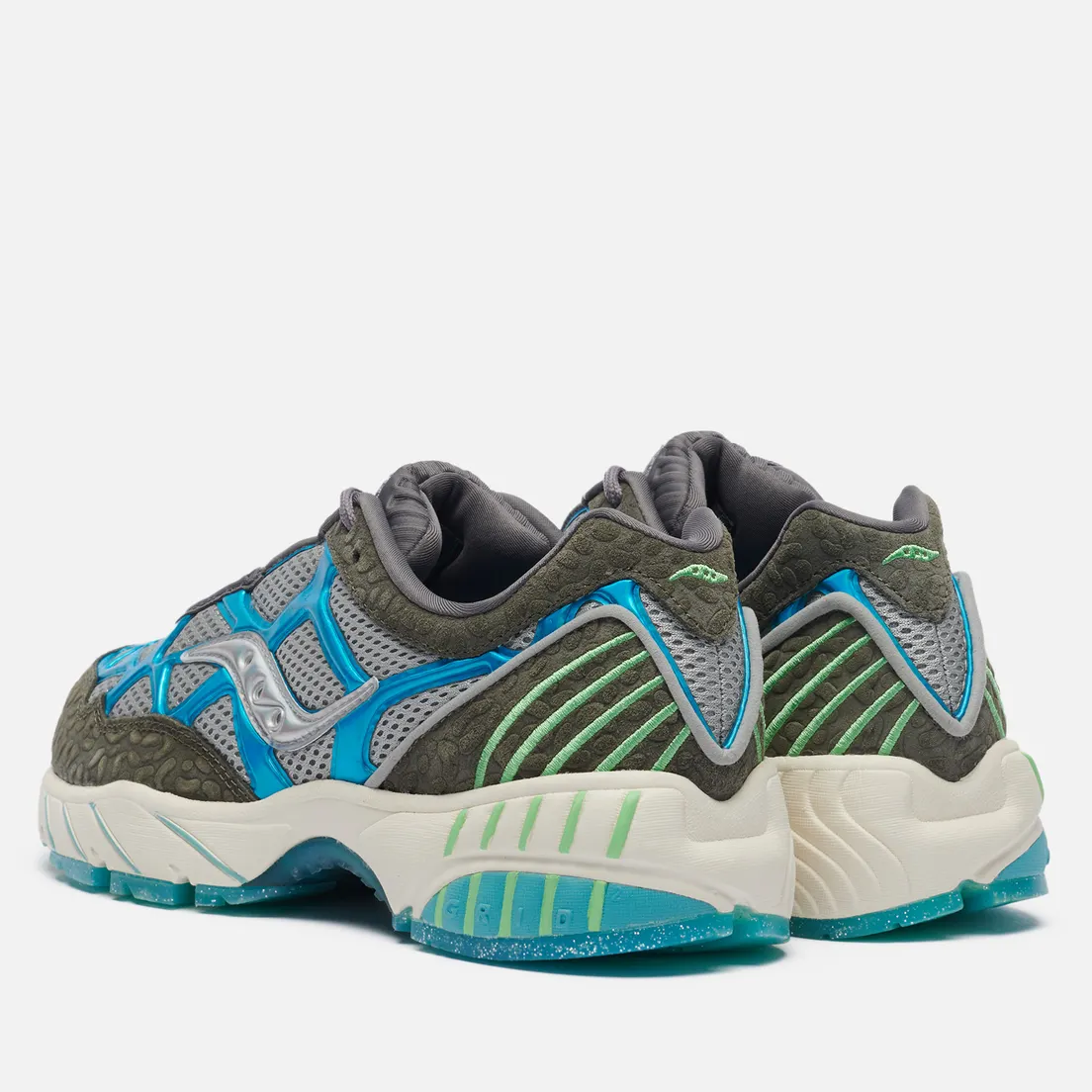 Saucony Мужские кроссовки x Fresh Rags Grid Web Manatee