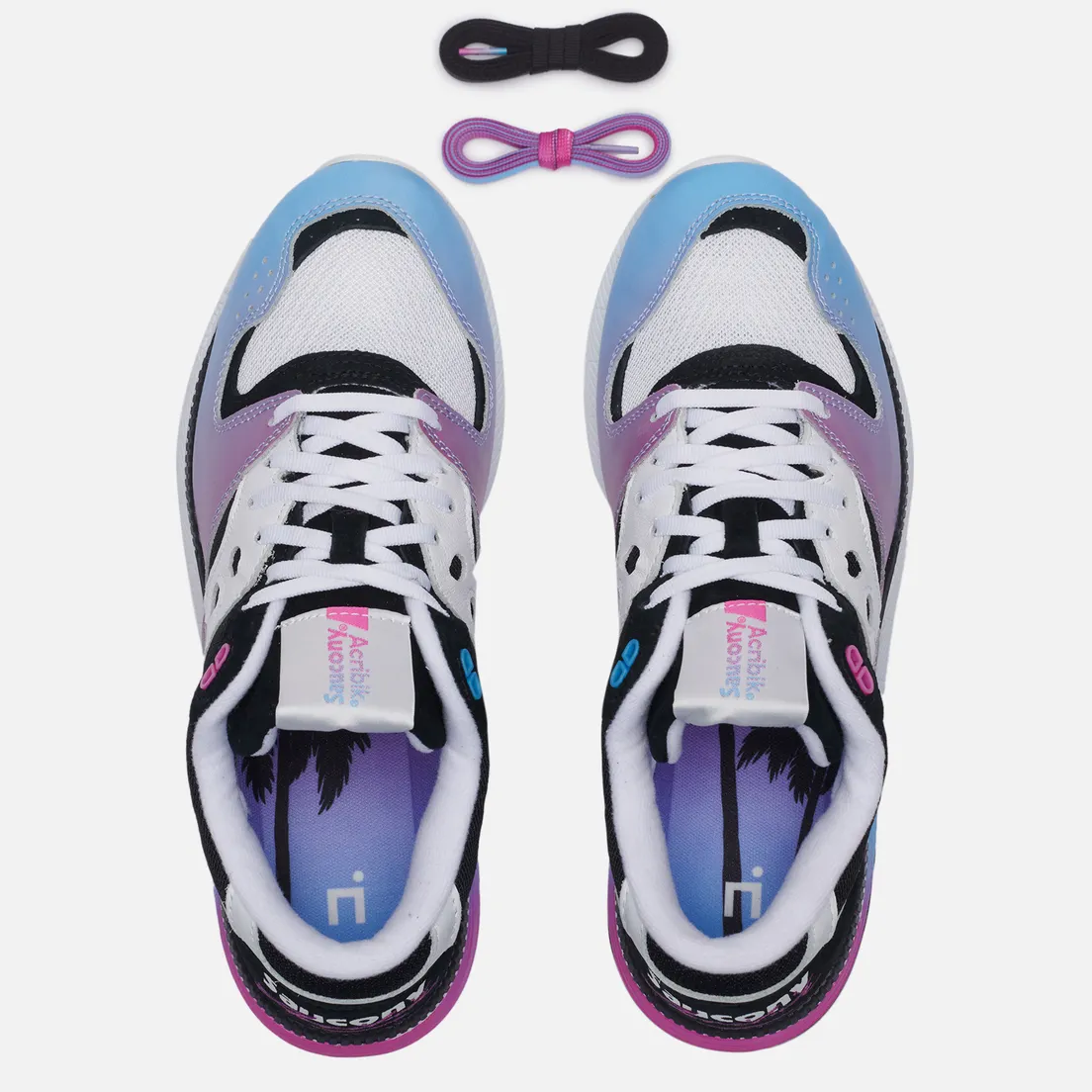 Saucony Мужские кроссовки x Acribik Azura ST Tech Noir