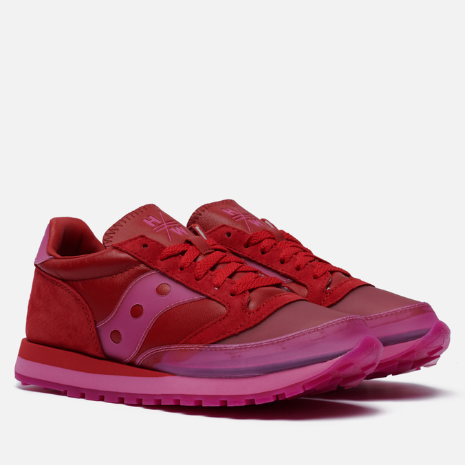 Мужские кроссовки Saucony, цвет красный, размер 44.5 S70605-1 x Hommewrk Jazz 81 - фото 1