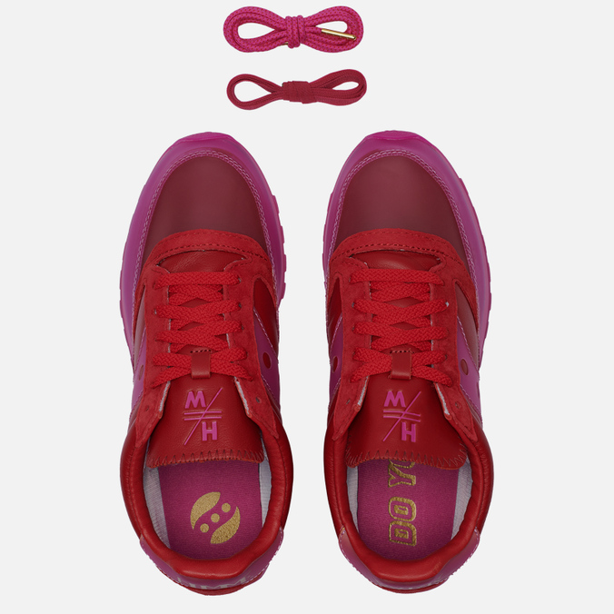 Мужские кроссовки Saucony, цвет красный, размер 44.5 S70605-1 x Hommewrk Jazz 81 - фото 2