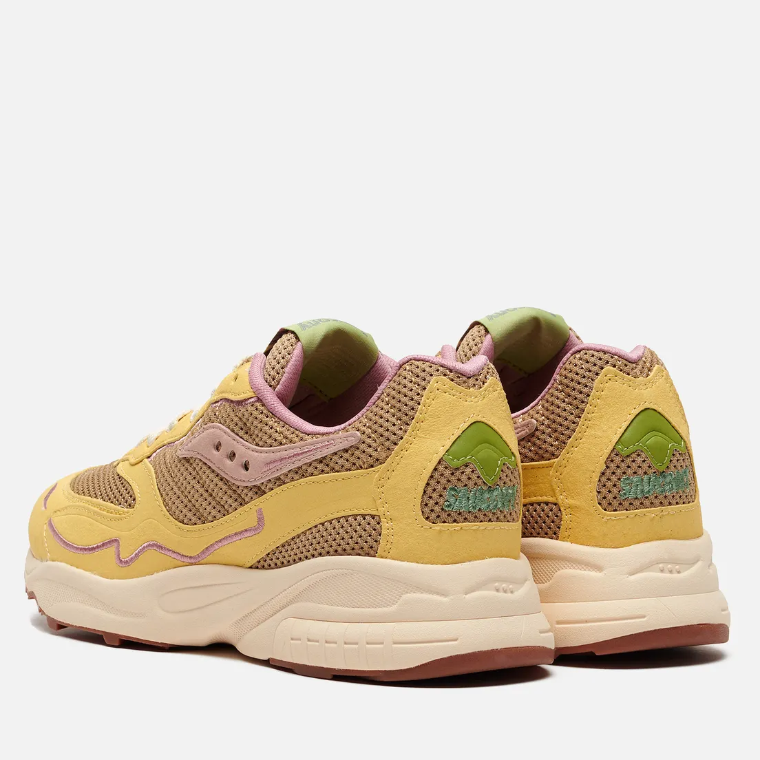 Saucony Мужские кроссовки 3D Grid Hurricane Mushroom