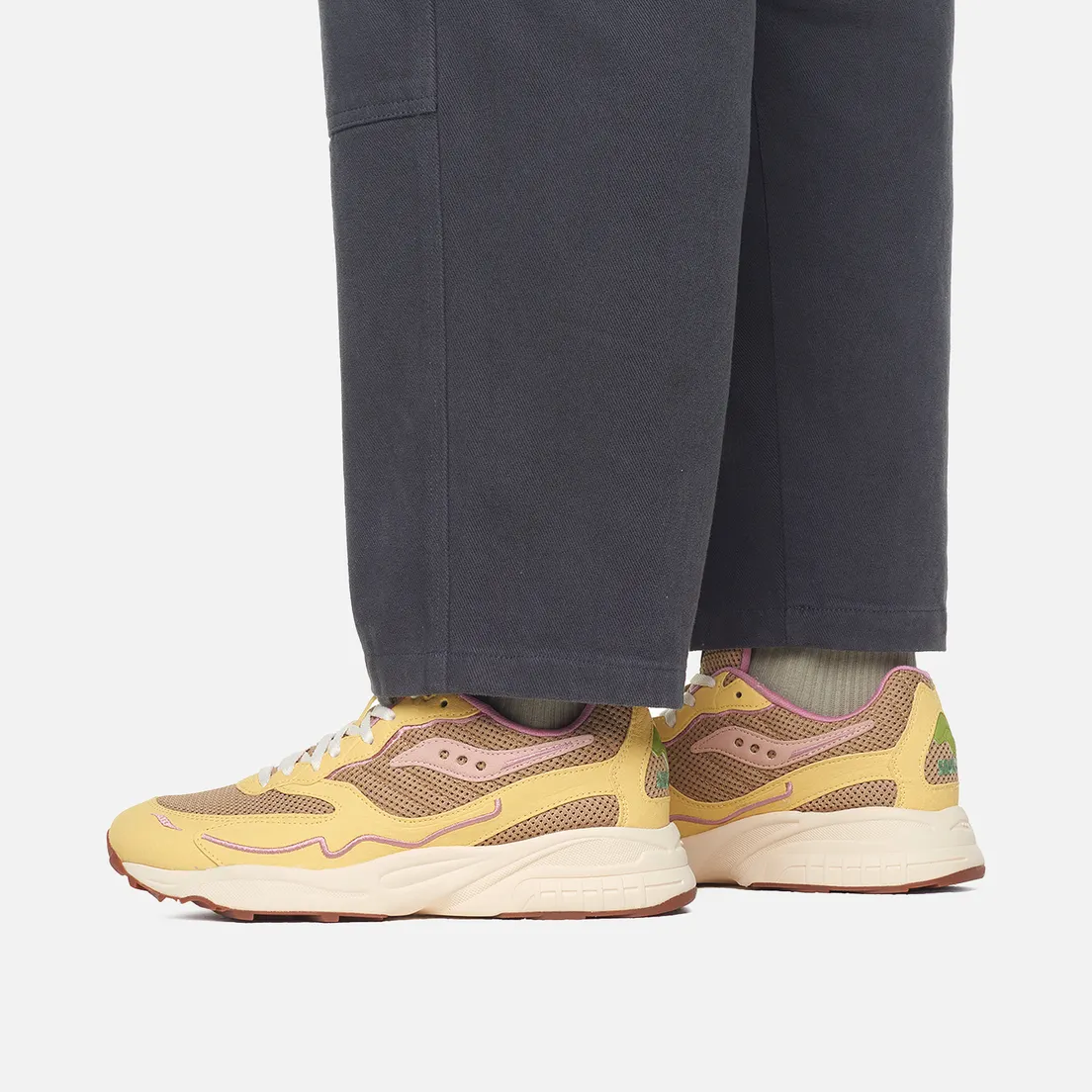 Saucony Мужские кроссовки 3D Grid Hurricane Mushroom