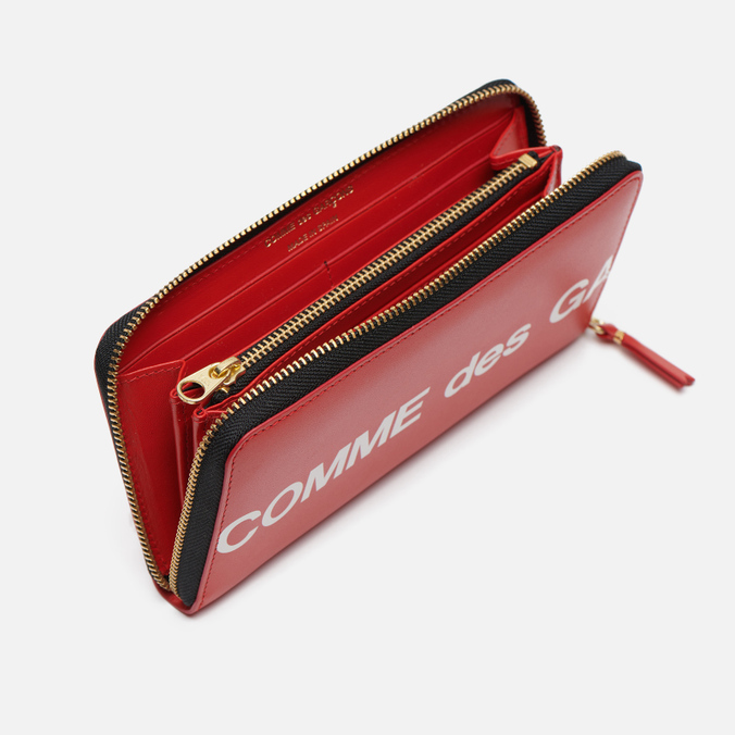 Кошелек Comme des Garcons Wallet, цвет красный, размер UNI SA0111HL-2 SA0111HL Huge Logo - фото 3