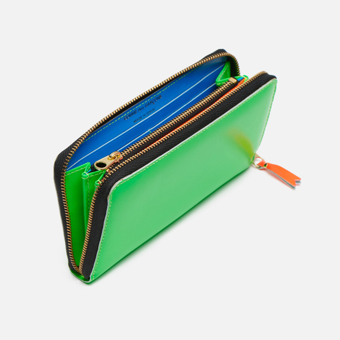 Кошелек Comme des Garcons Wallet, цвет зелёный, размер UNI SA0111SF-GR SA0111SF Super Fluo - фото 3