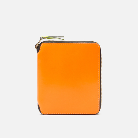 Кошелек Comme des Garcons Wallet SA2100SF Super Fluo, цвет оранжевый