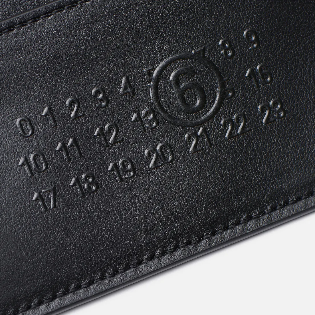Maison Margiela MM6 Держатель для карт Embossed Number Logo