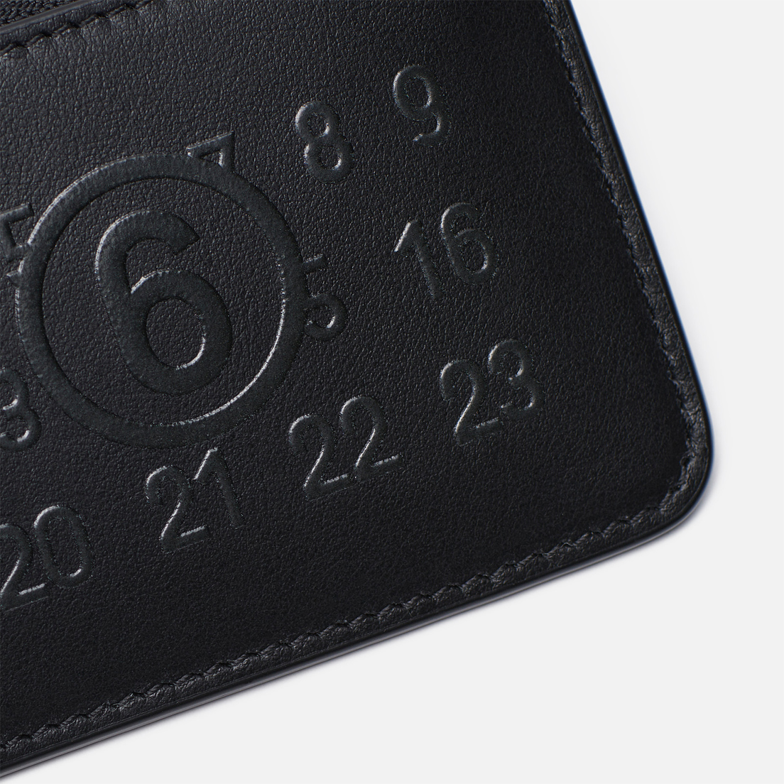 Maison Margiela MM6 Держатель для карт Number Logo Zip