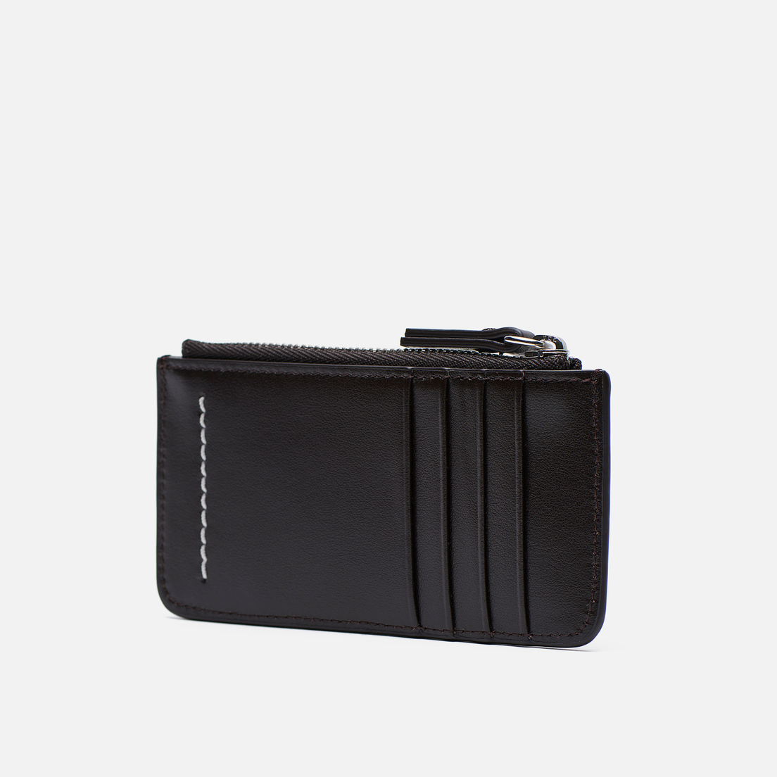 Maison Margiela MM6 Держатель для карт Embossed Number Logo Zip