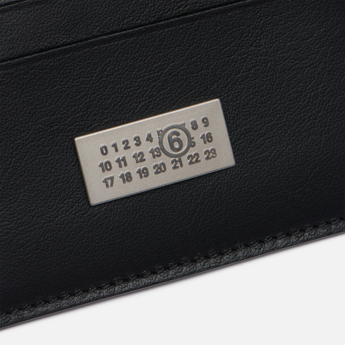 Maison Margiela MM6 Держатель для карт Plaque Numeric Soft Leather