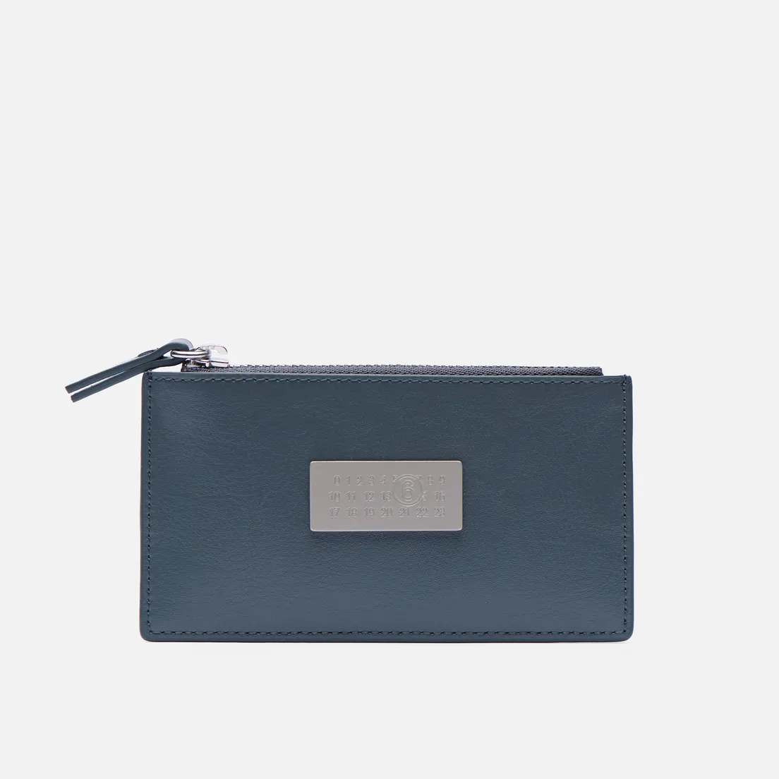 Maison Margiela MM6 Держатель для карт Plate Number Logo Zip