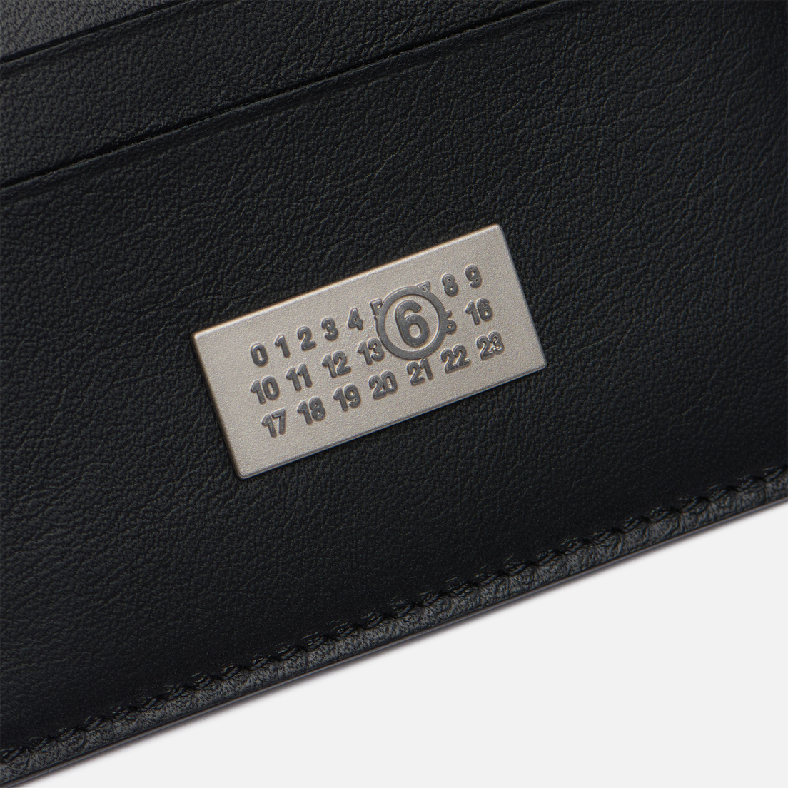 Maison Margiela MM6 Держатель для карт Plaque Numeric Zipped Soft Leather