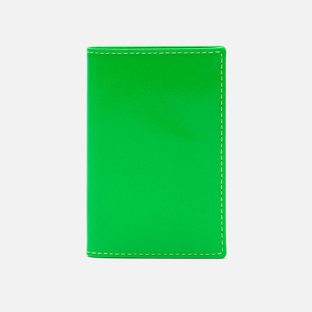 Кошелек Comme des Garcons Wallet SA6400SF Super Fluo, цвет зелёный