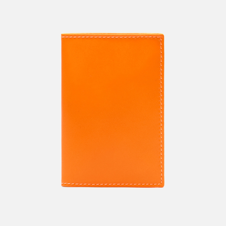 Кошелек Comme des Garcons Wallet SA6400SF Super Fluo, цвет оранжевый