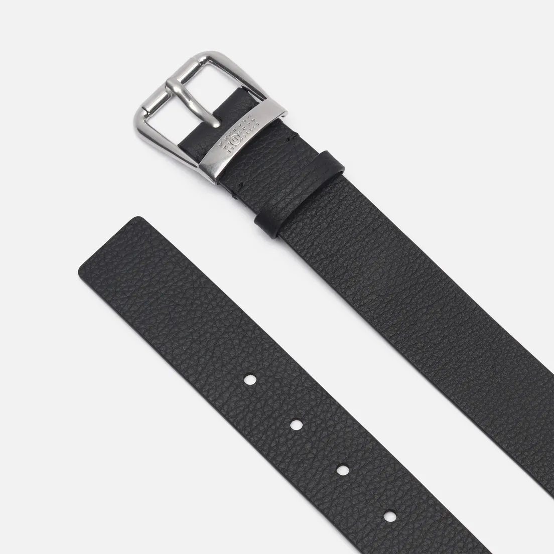 Maison Margiela MM6 Ремень Numeric Grain Leather
