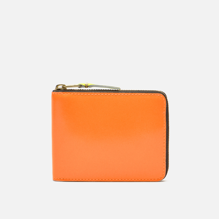 Кошелек Comme des Garcons Wallet SA7100SF Super Fluo, цвет оранжевый