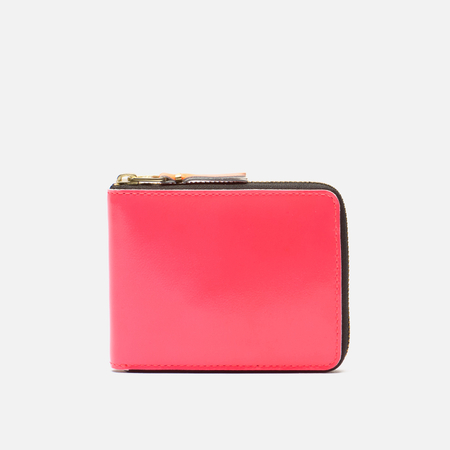 Кошелек Comme des Garcons Wallet SA7100SF Super Fluo, цвет розовый