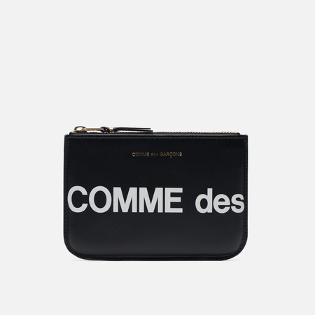 Кошелек Comme des Garcons Wallet SA8100HL Huge Logo, цвет чёрный