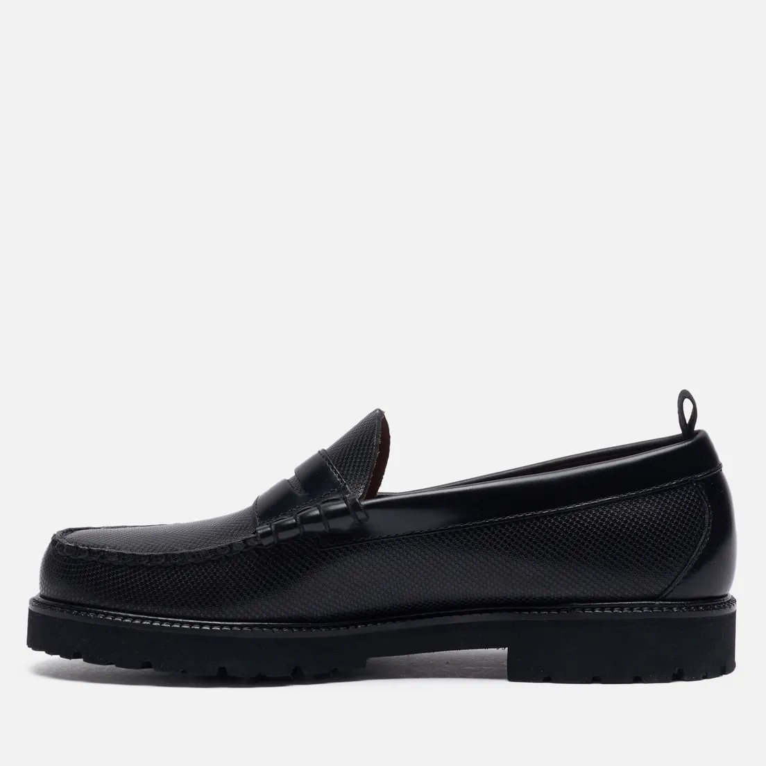 Fred Perry Мужские ботинки лоферы x G.H. Bass Textured