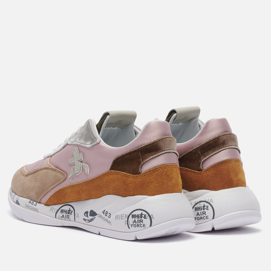 Женские кроссовки Premiata Scarlett 5324 Pink/Brown