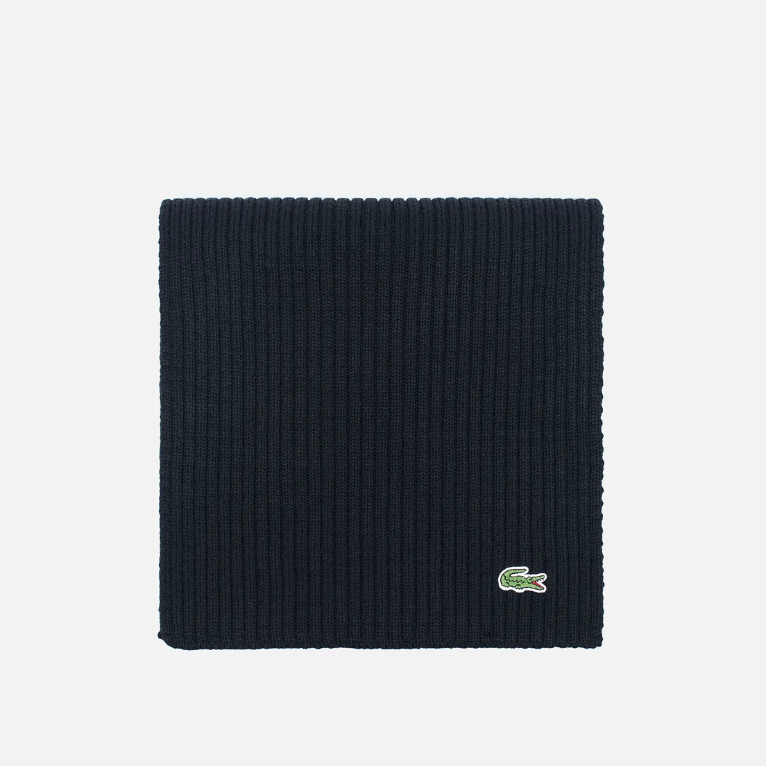 Lacoste Шарф Green Croc Wool