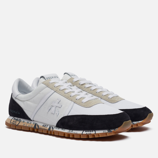 Мужские кроссовки Premiata Sean 5107 White/Grey