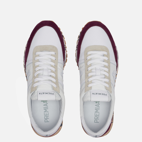Мужские кроссовки Premiata Sean 5108 White/Red