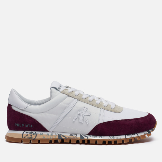 Мужские кроссовки Premiata Sean 5108 White/Red