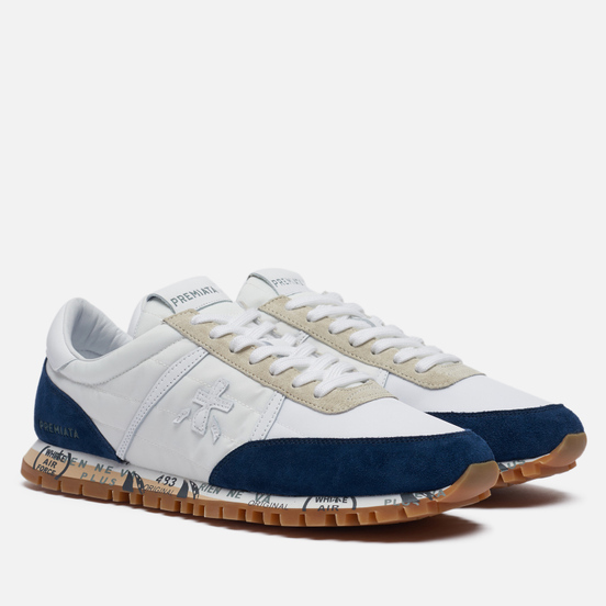 Мужские кроссовки Premiata Sean 5111 White/Navy