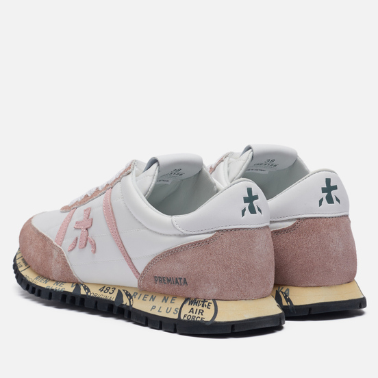 Женские кроссовки Premiata Sean-d 5128 White/Pink