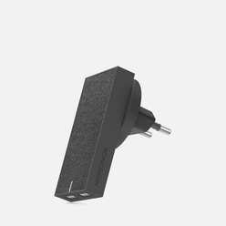 Сетевое зарядное устройство Native Union Smart Charger 2 Port USB-A 3.1A Grey