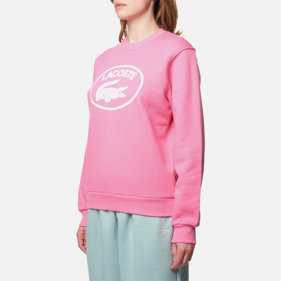 Lacoste Женская толстовка Loose Fit Organic Cotton Fleece