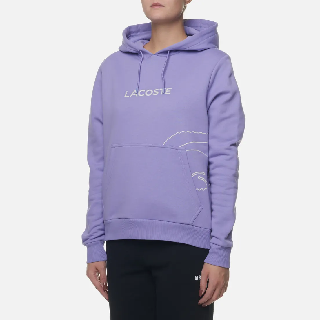 Lacoste Женская толстовка Script Logo Hoodie