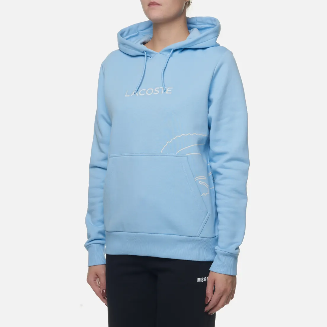 Lacoste Женская толстовка Script Logo Hoodie