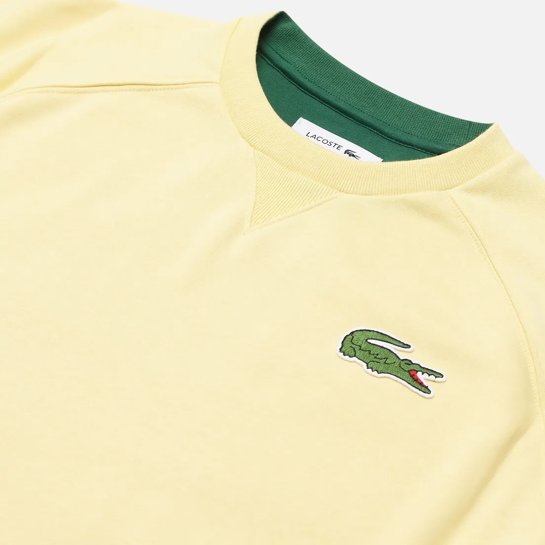 Lacoste Женская толстовка Crew Neck Cotton Fleece