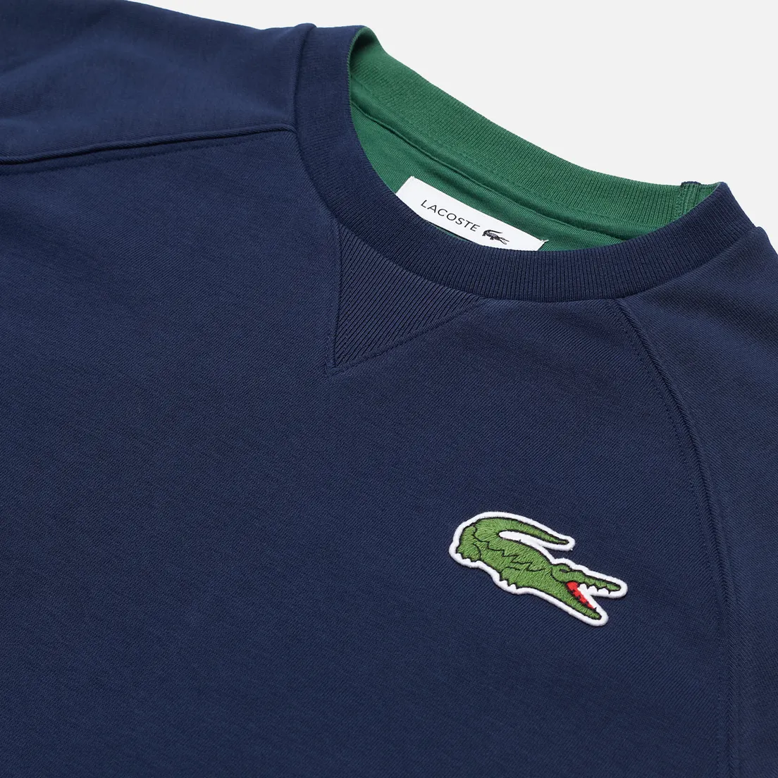 Lacoste Женская толстовка Crew Neck Cotton Fleece