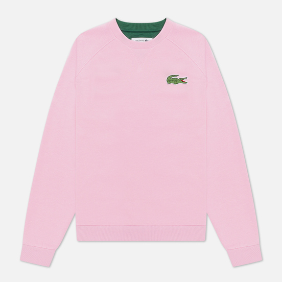 Женская толстовка Lacoste Crew Neck Cotton Fleece Pink