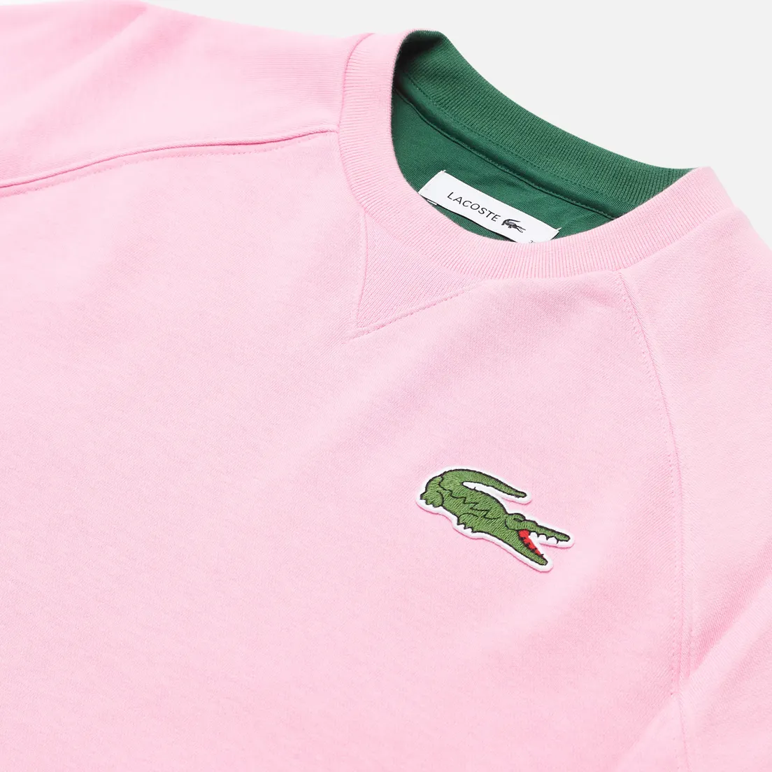 Lacoste Женская толстовка Crew Neck Cotton Fleece