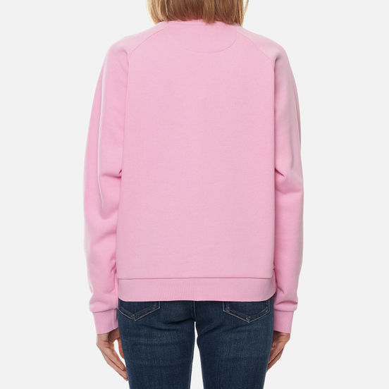 Женская толстовка Lacoste Crew Neck Cotton Fleece Pink