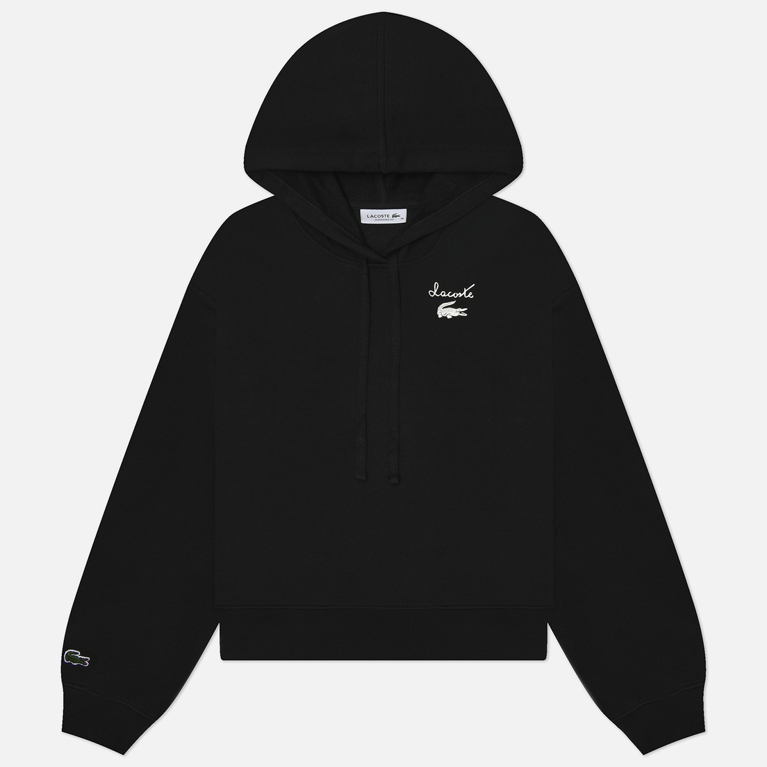 Lacoste Женская толстовка Logo Fleece Hoodie