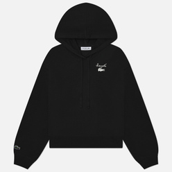 Lacoste Женская толстовка Logo Fleece Hoodie