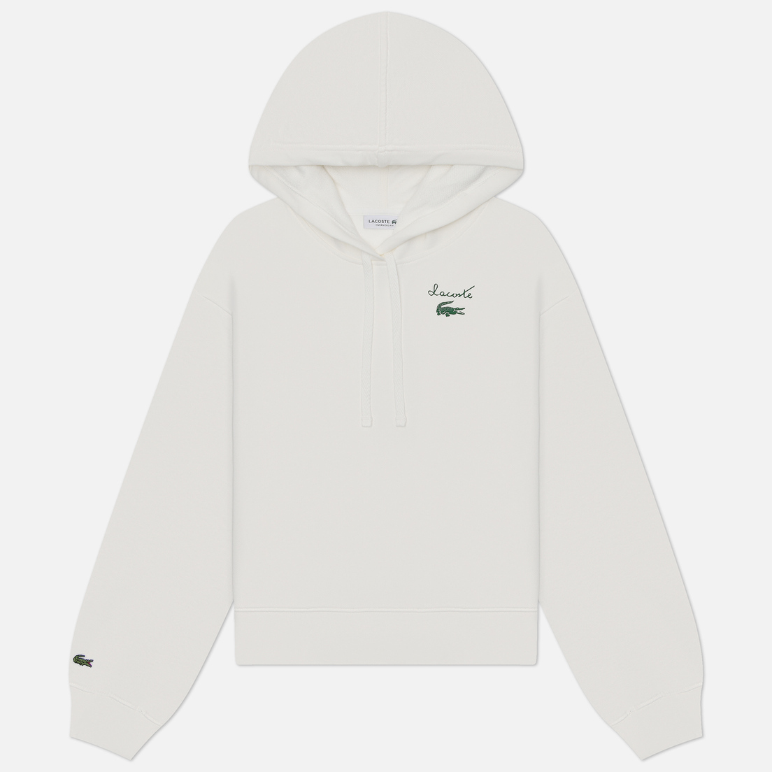 Lacoste Женская толстовка Logo Fleece Hoodie