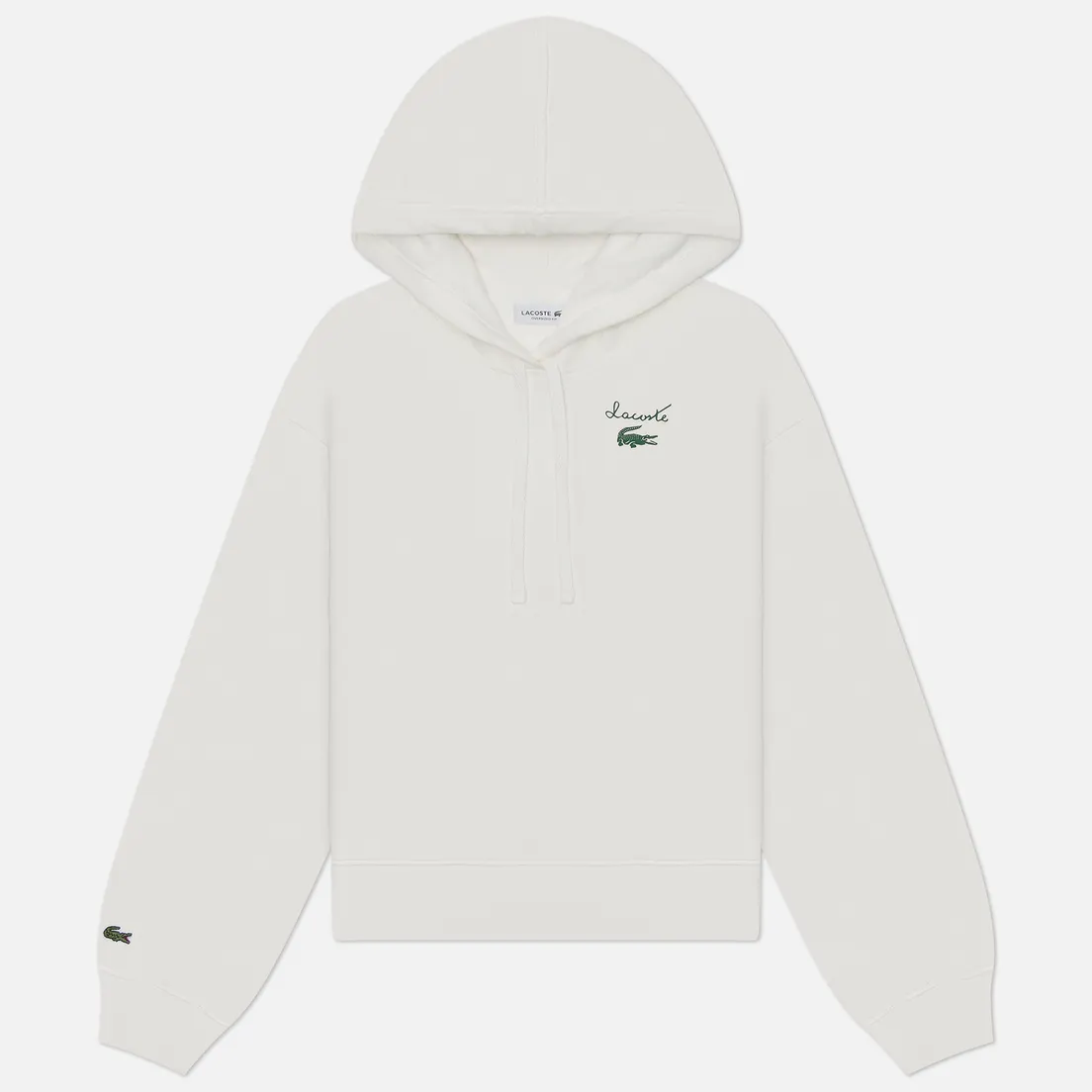 Lacoste Женская толстовка Logo Fleece Hoodie