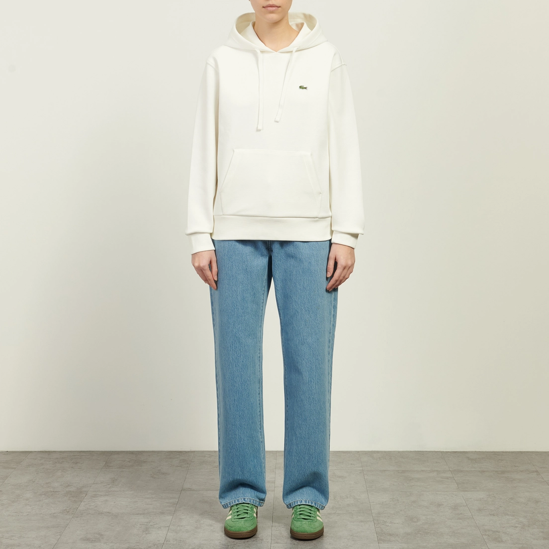 Lacoste Женская толстовка Embroidered Logo Hoodie