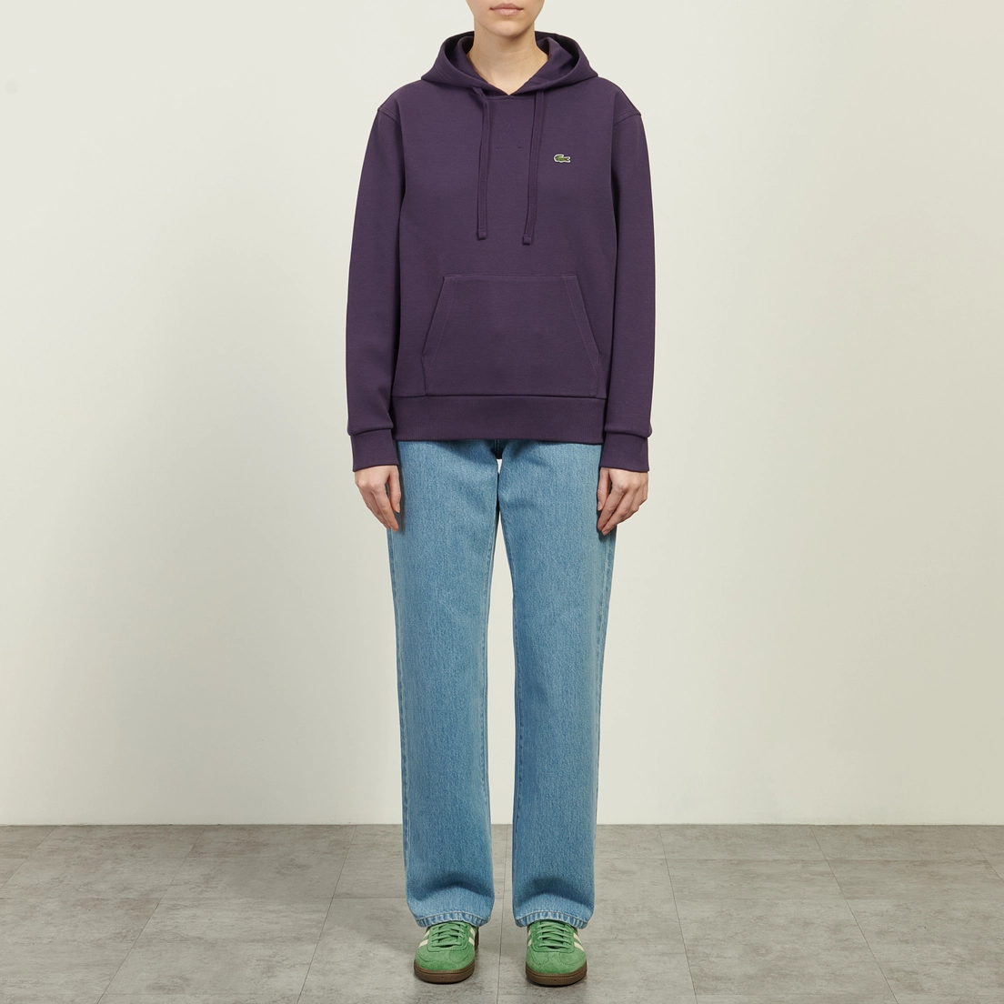 Lacoste Женская толстовка Embroidered Logo Hoodie