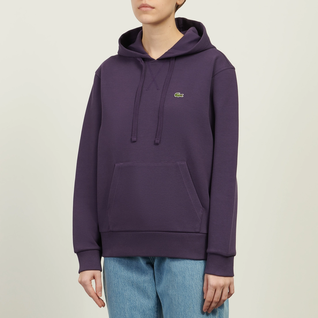 Lacoste Женская толстовка Embroidered Logo Hoodie