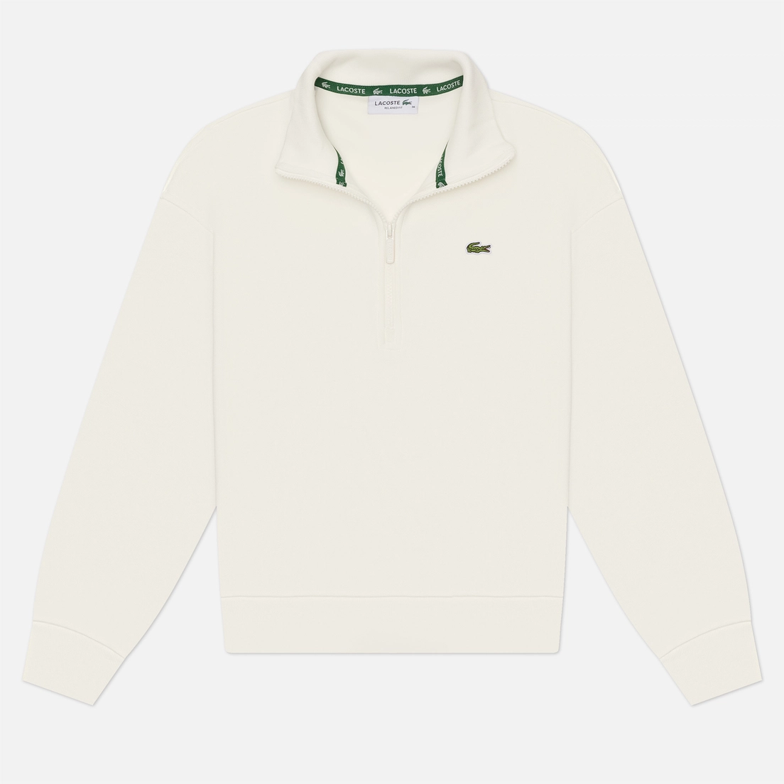 Lacoste Женская толстовка Relaxed Fit Half-Zip