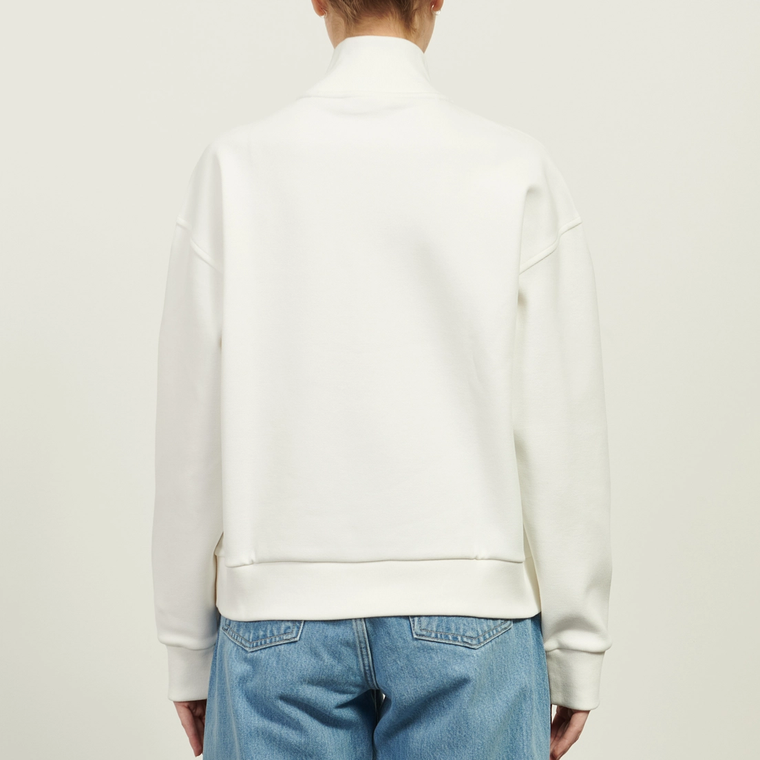 Lacoste Женская толстовка Relaxed Fit Half-Zip