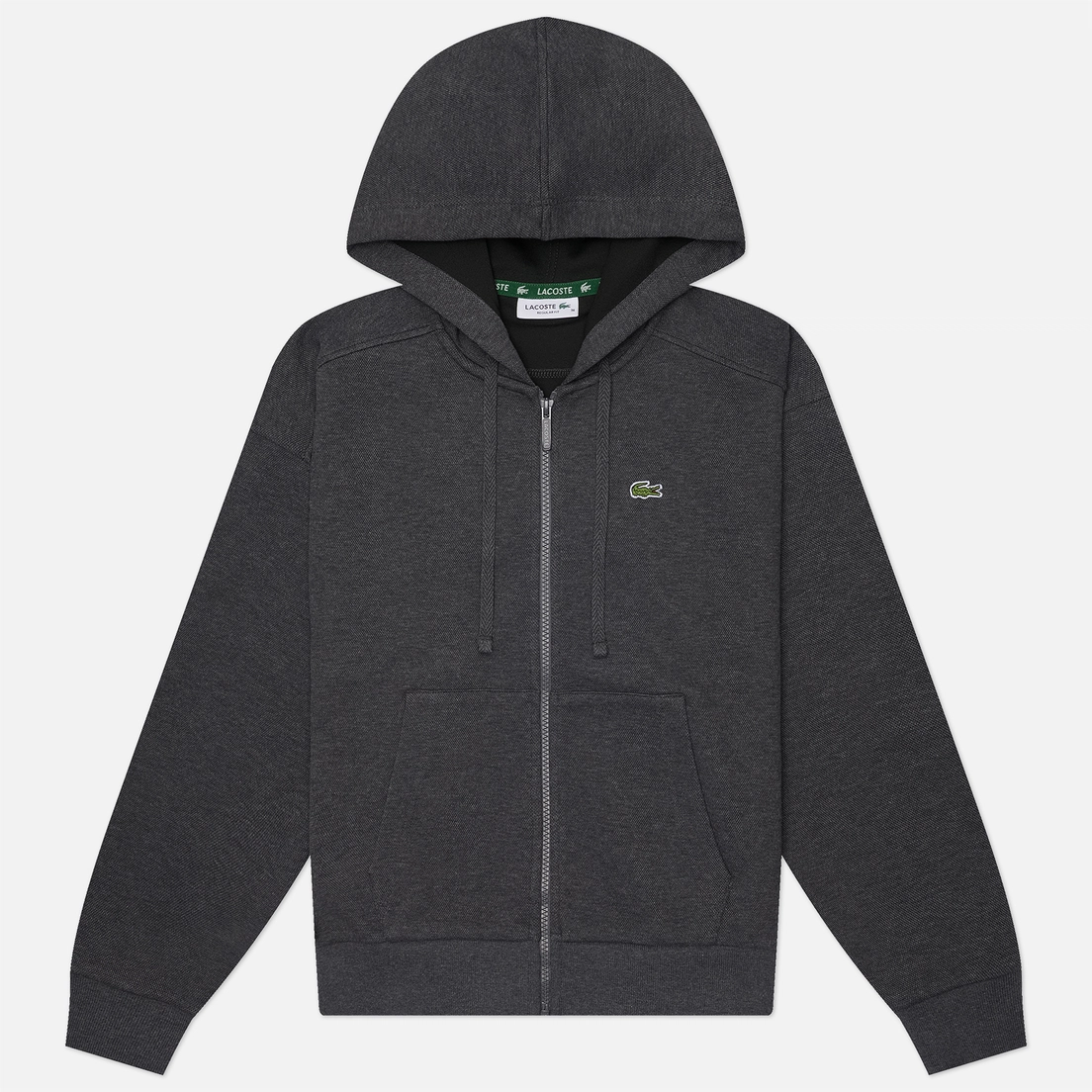 Lacoste Женская толстовка Zipped Pique Hoodie