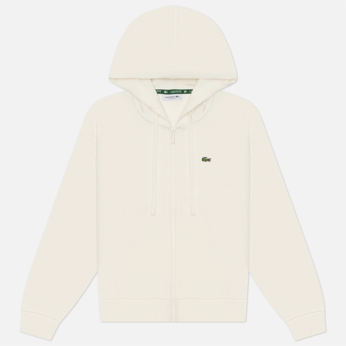 Lacoste Женская толстовка Zipped Pique Hoodie