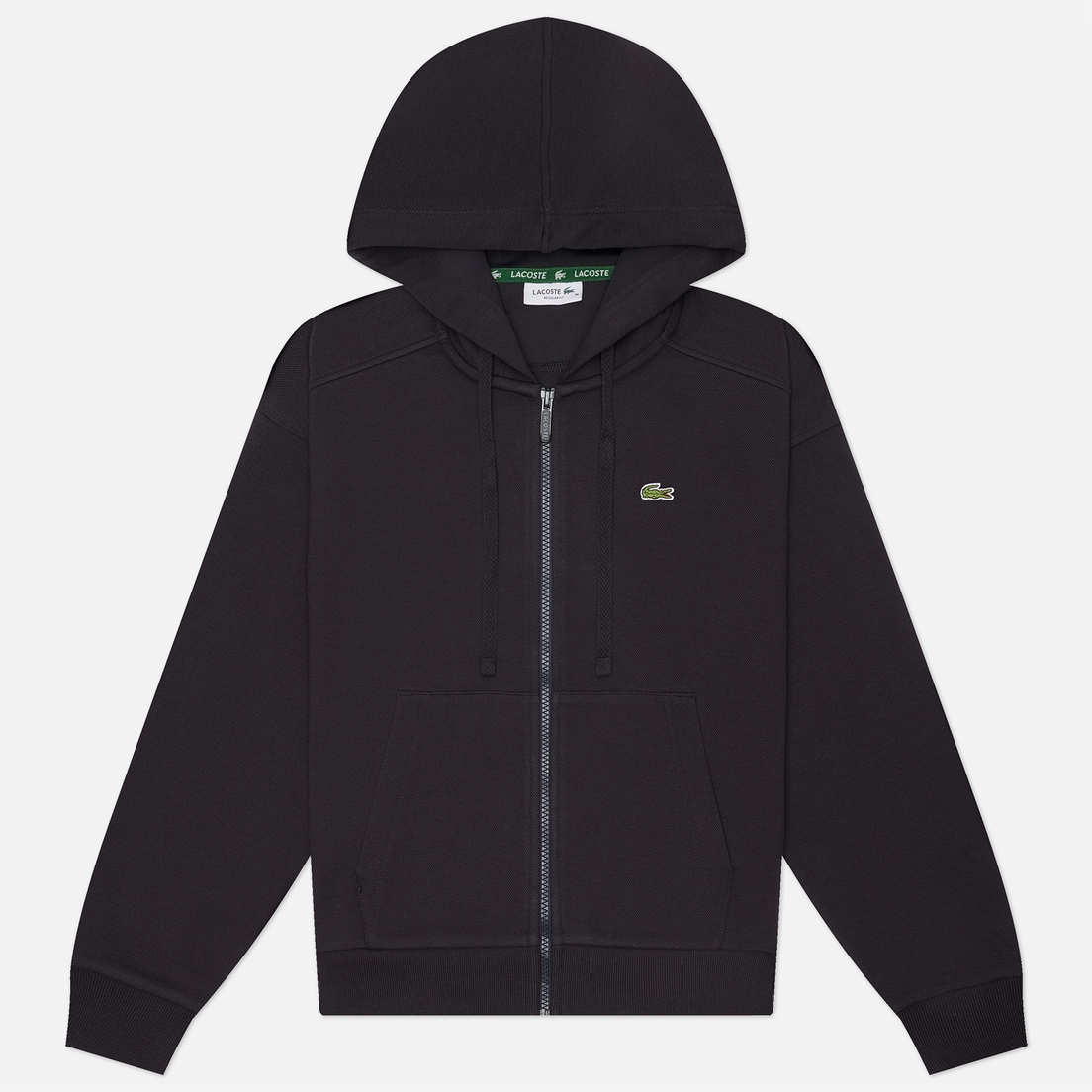 Lacoste Женская толстовка Zipped Pique Hoodie